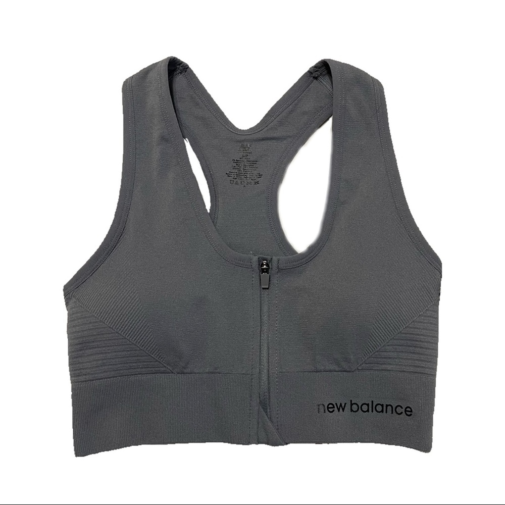 NWT New Balance Gray Sports Bra